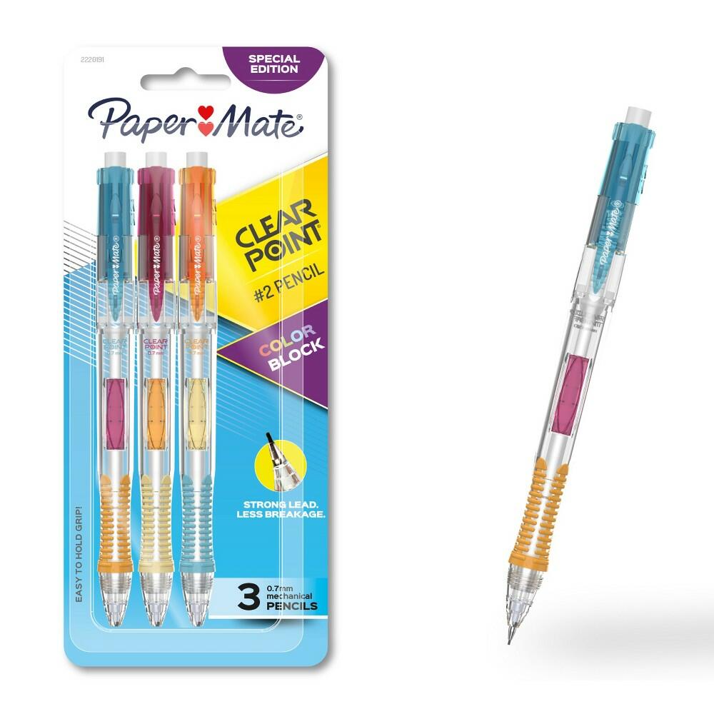 Paper Mate 3ct Clearpoint Mechanical Pencil