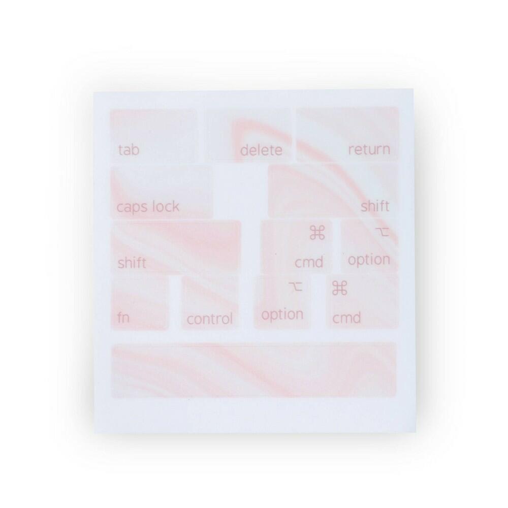 iJoy Pink Marble Keyboard Decals