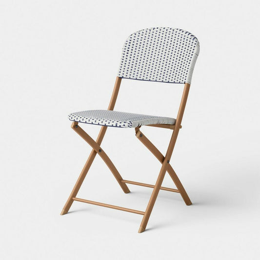 Outdoor Folding Patio Armless Chair