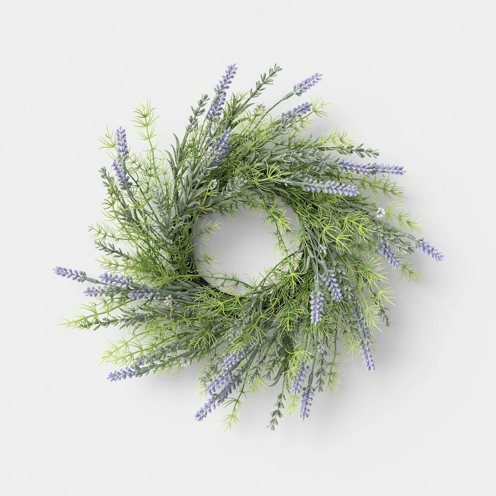 12" Mini Lavender Wreath