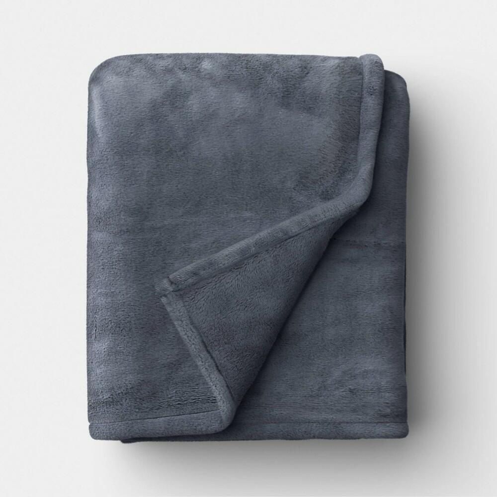 Oversized Primalush Throw Blanket Blue - Threshold™