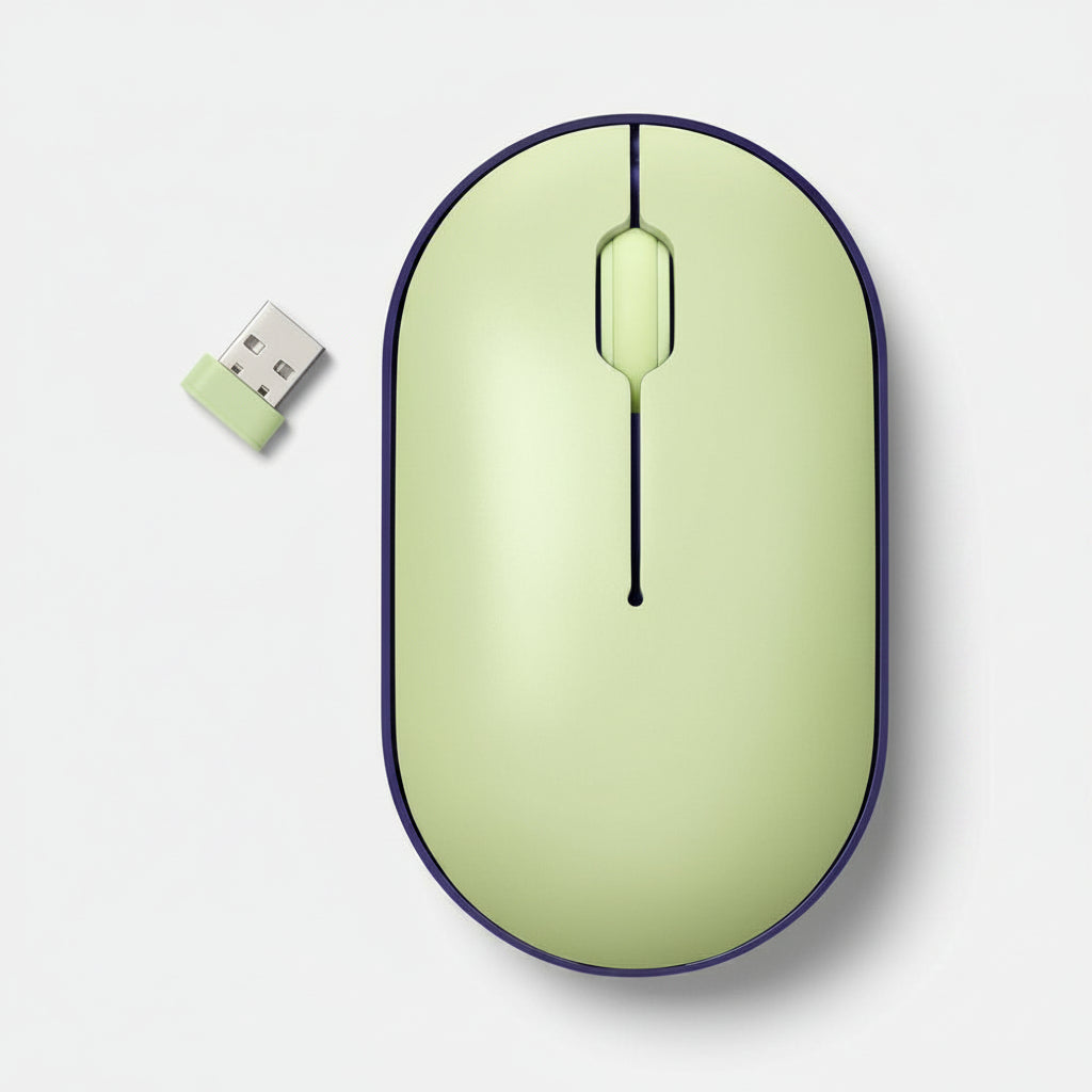 Bluetooth Mouse - heyday™ Pastel Lime: USB-A Connection, Home Use