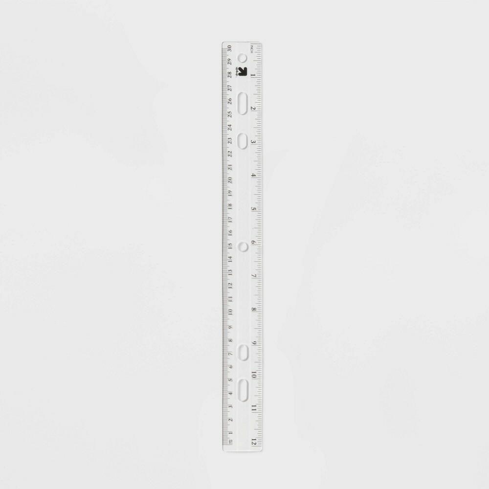 Clear Binder Ruler - up&up™