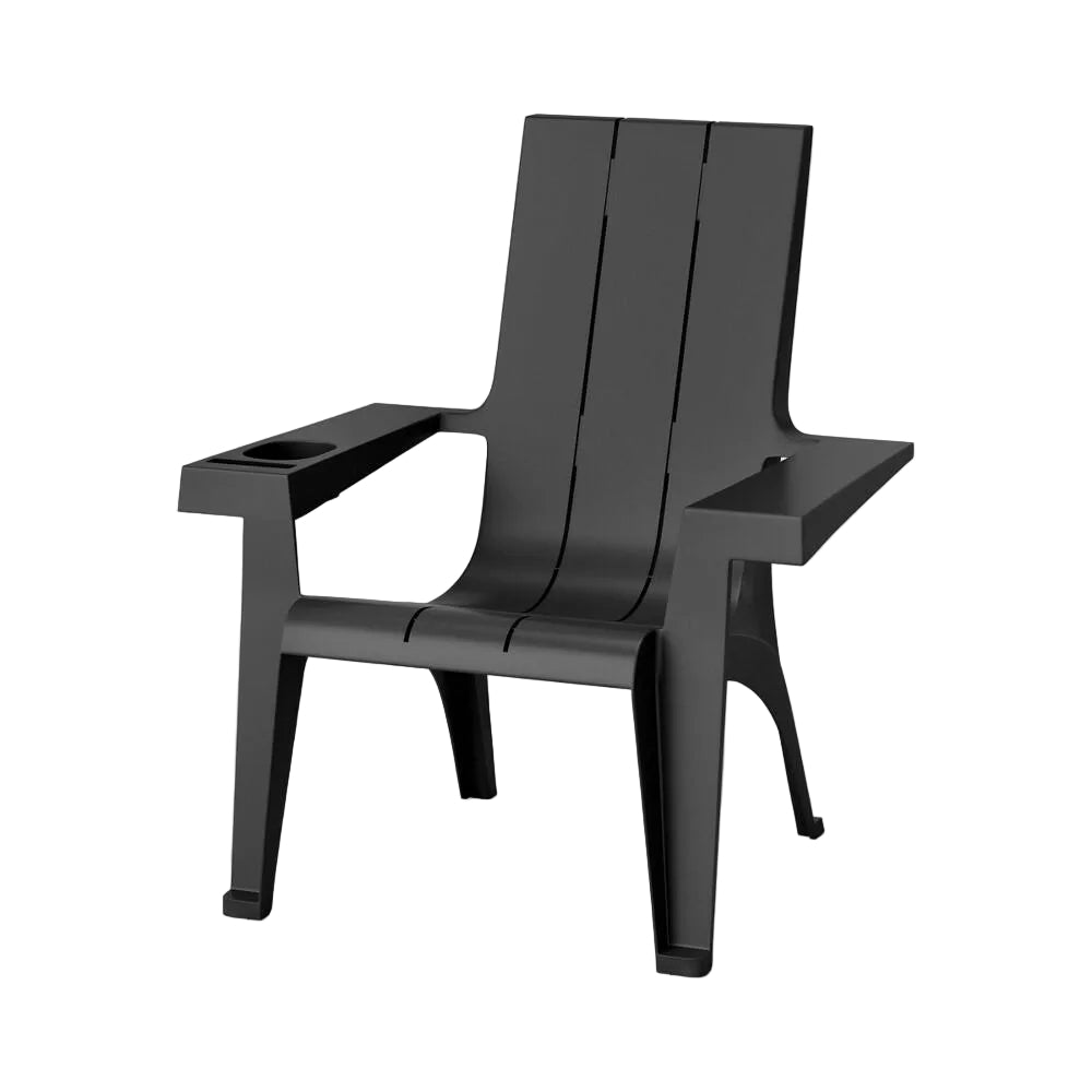 Resin Stackable Adirondack Chair Black - Room Essentials™