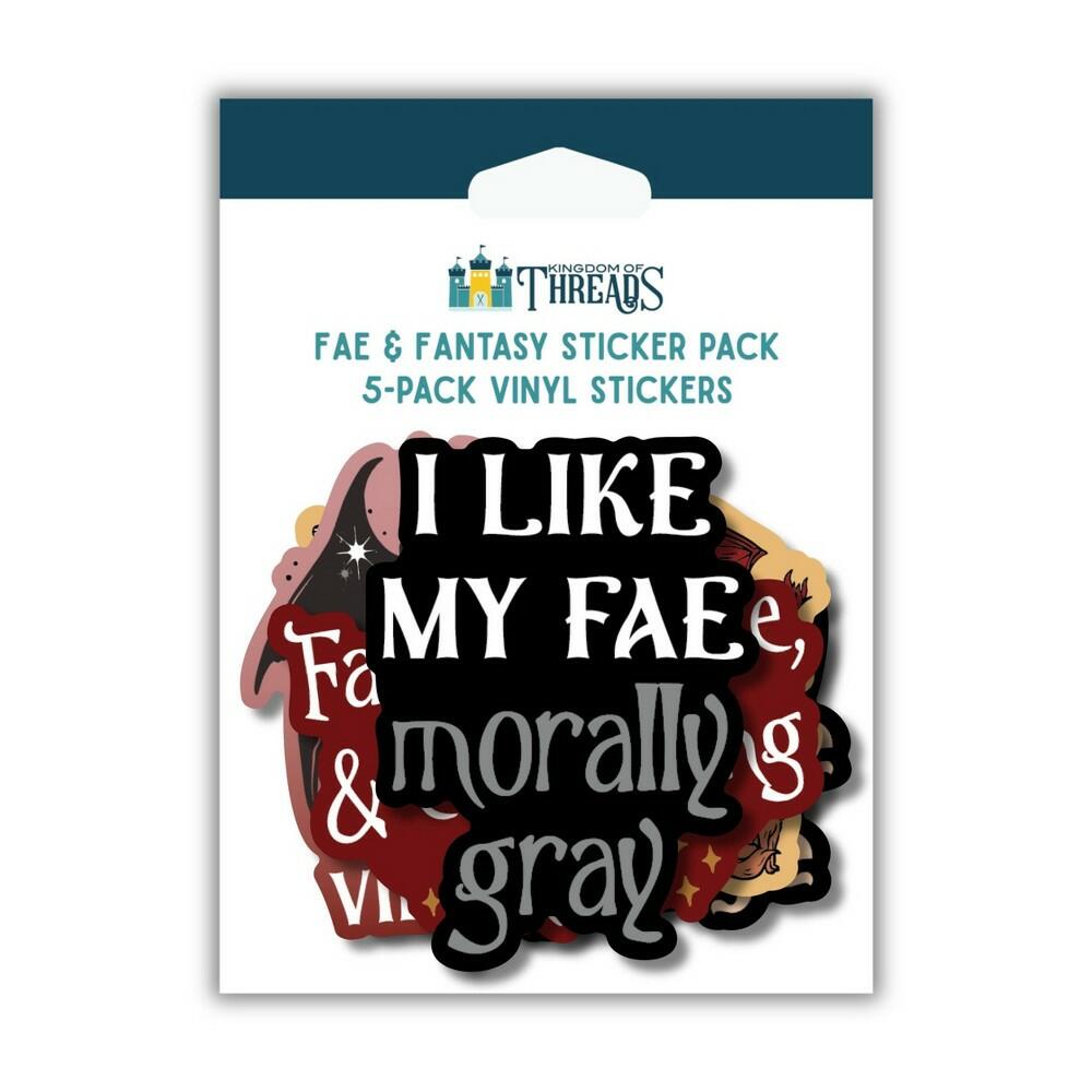 Fae and Fantasy 5-Vinyl Sticker Pack