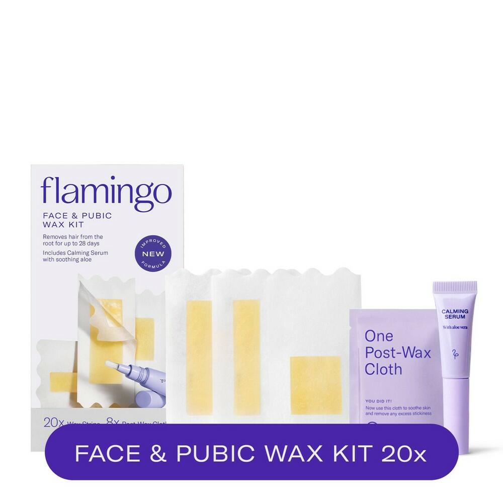 Flamingo Women s Face Wax Kit