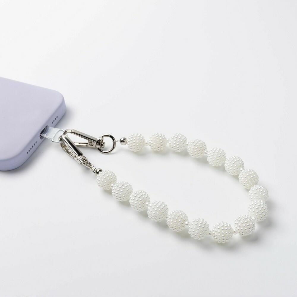 Hello Lux Phone Wristlet - Berry Pearl Beads