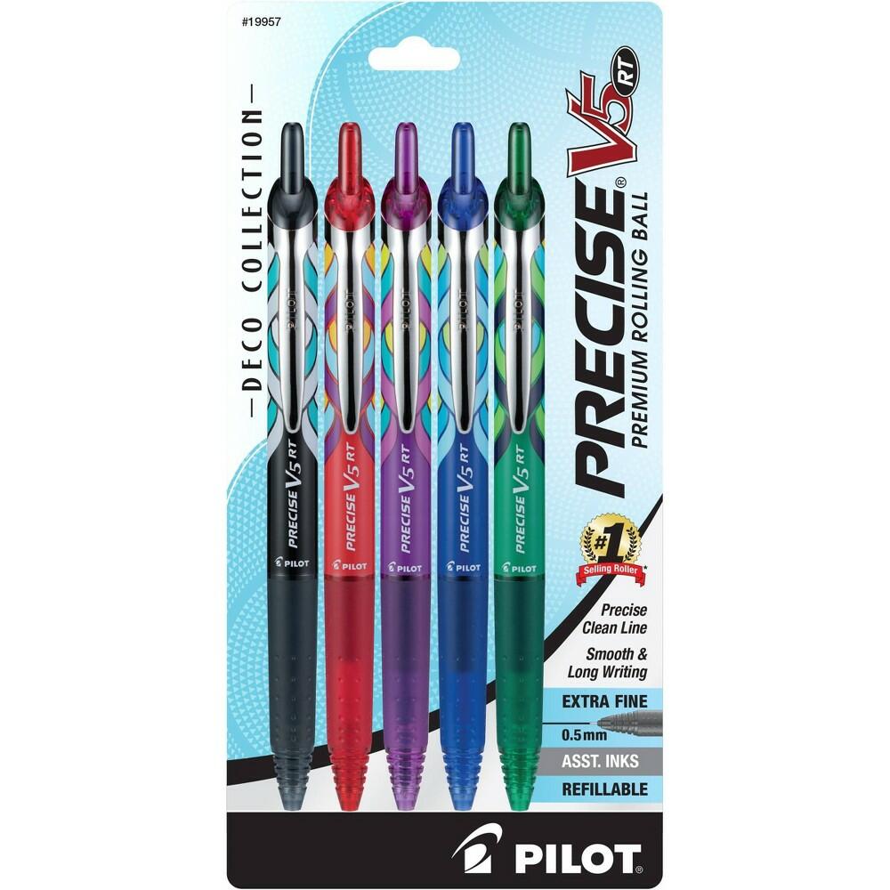 Pilot 5pk Rolling Ball Pens