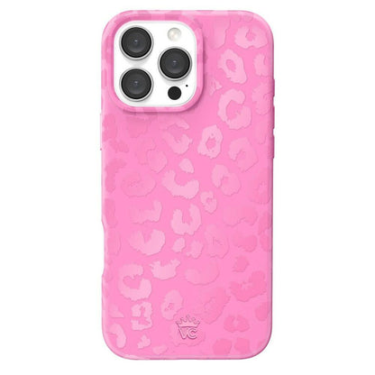 Velvet Caviar iPhone 16 Pro Max Case, Hot Pink Leopard