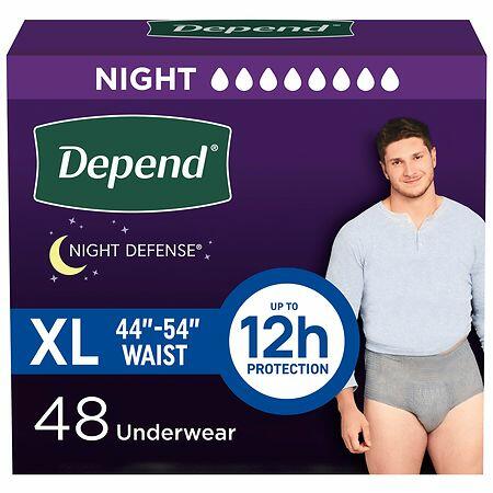 Disposable Underwear for Men - XL - 48ct