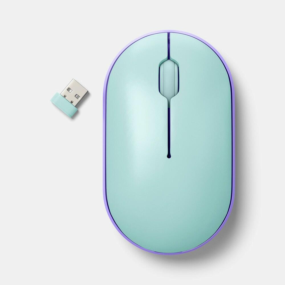 Bluetooth Mouse - heyday™ Spring Teal: Wireless USB-A Connection