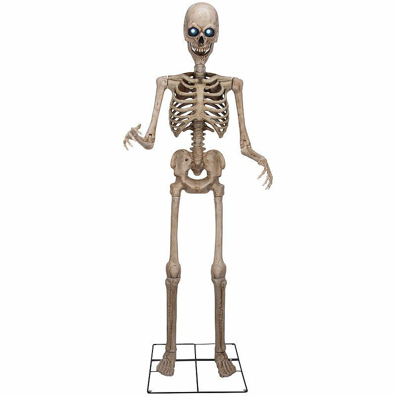Gemmy Giant Poseable Skeleton 7.75 Ft