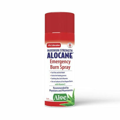 Alocane Emergency Burn Spray 4% Lidocaine 3.5oz (Exp. 08/2028)