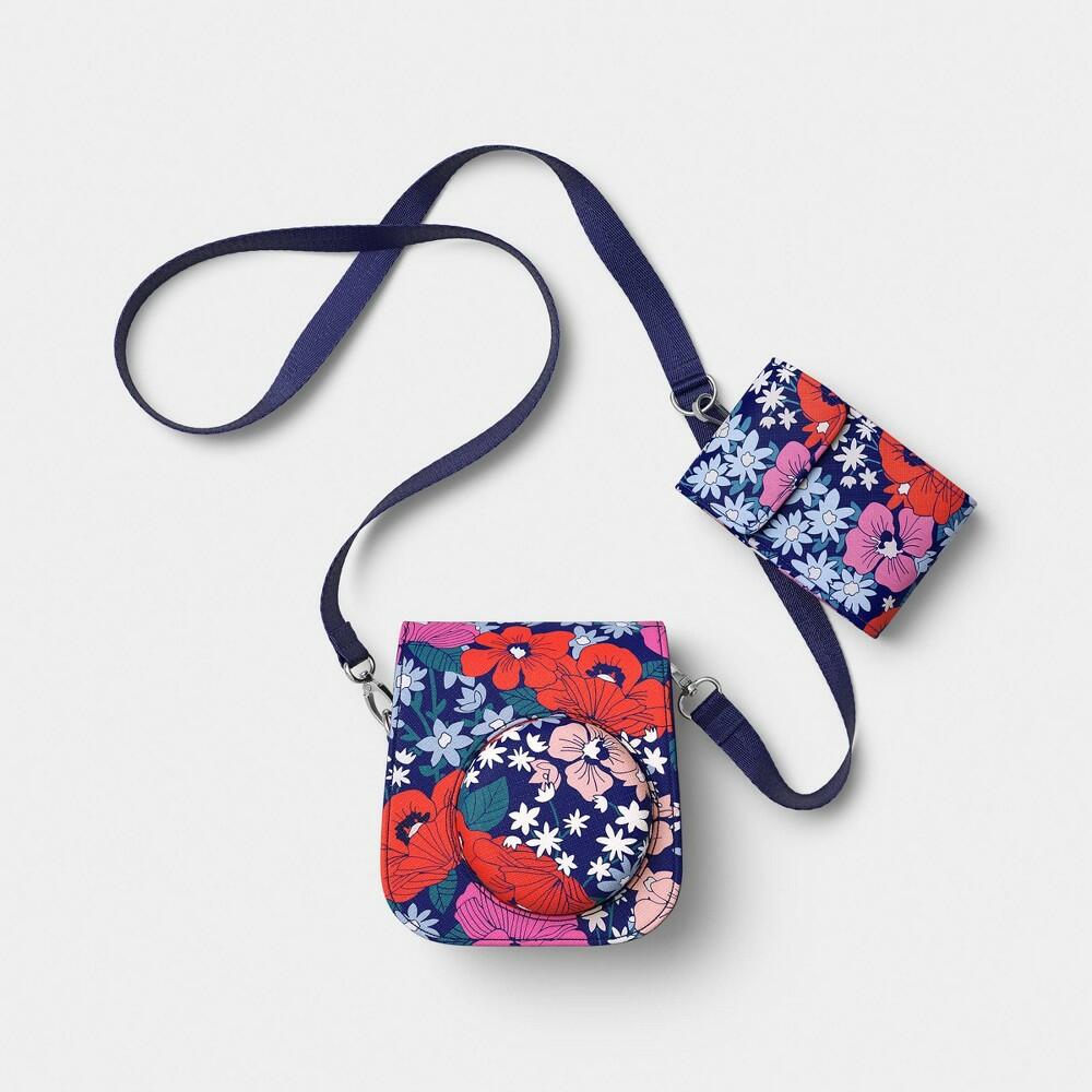 heyday Fujifilm Instax Mini 12 Camera Case, Poppy Flowers