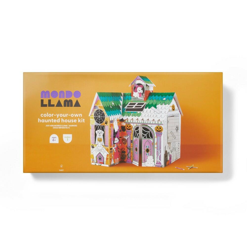 Halloween Craft Haunted House Fort - Mondo Llama™