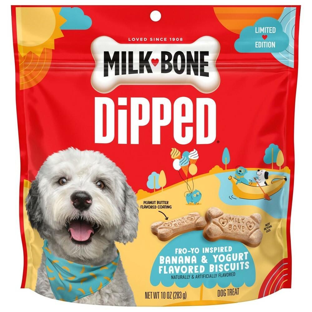 Milk-Bone Dipped Summer Dog Biscuits, Banana & Yogurt 10