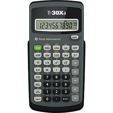 Texas Instruments TI-30xa scientific calculator
