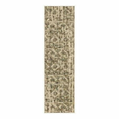 2'x7' Eliot Geo Runner Rug Tan/Beige/Gray - Threshold