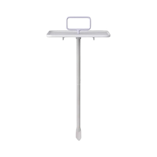 Stake Table with White Tabletop and Purple Handle - Sun Squad™