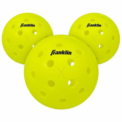 Franklin Sports X-40 Outdoor Pickleballs - 3 Pack