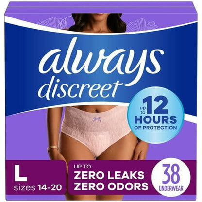 Always Discreet Maximum Large 38ct