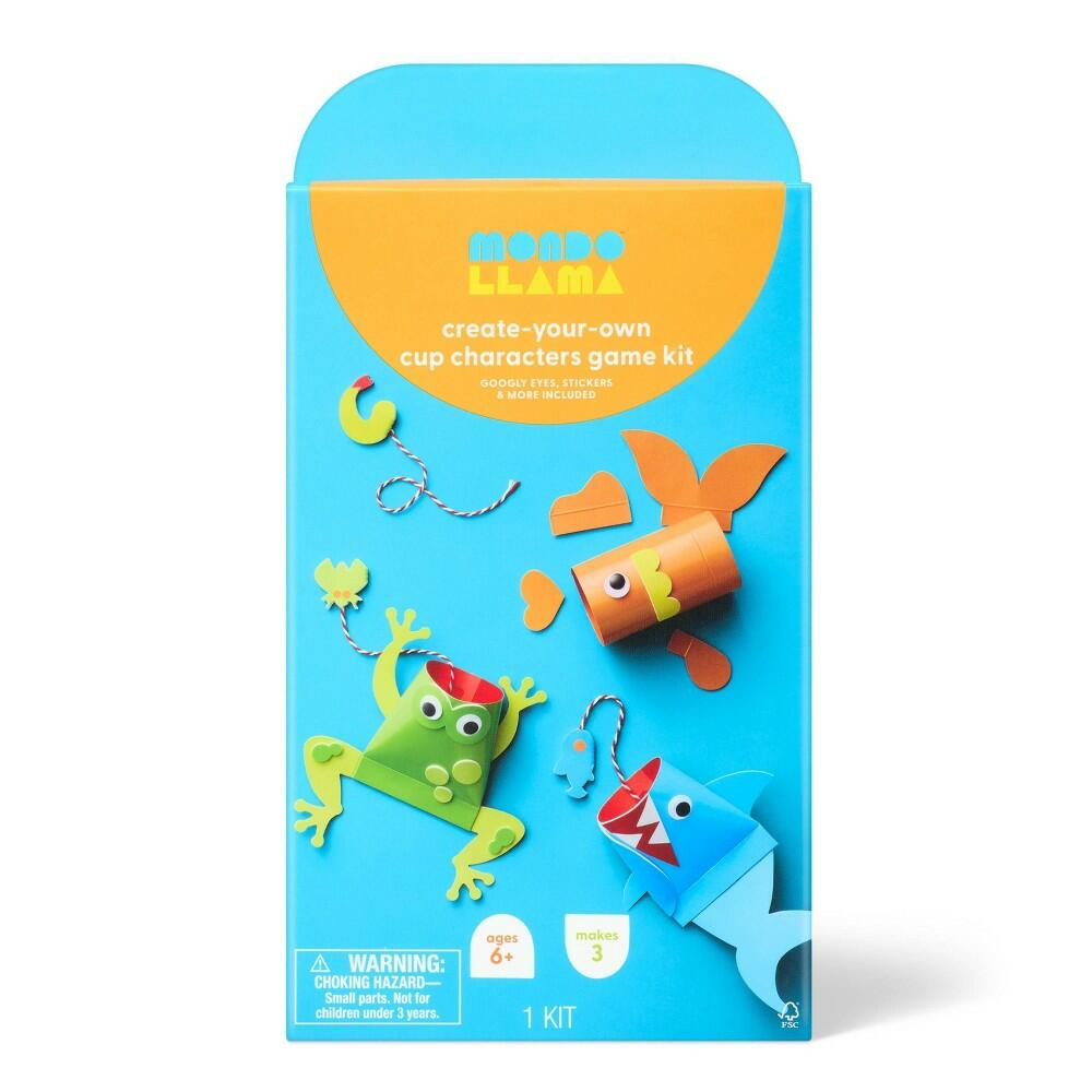 3ct Summer Craft Foam Fish Friends Game Activity Kit