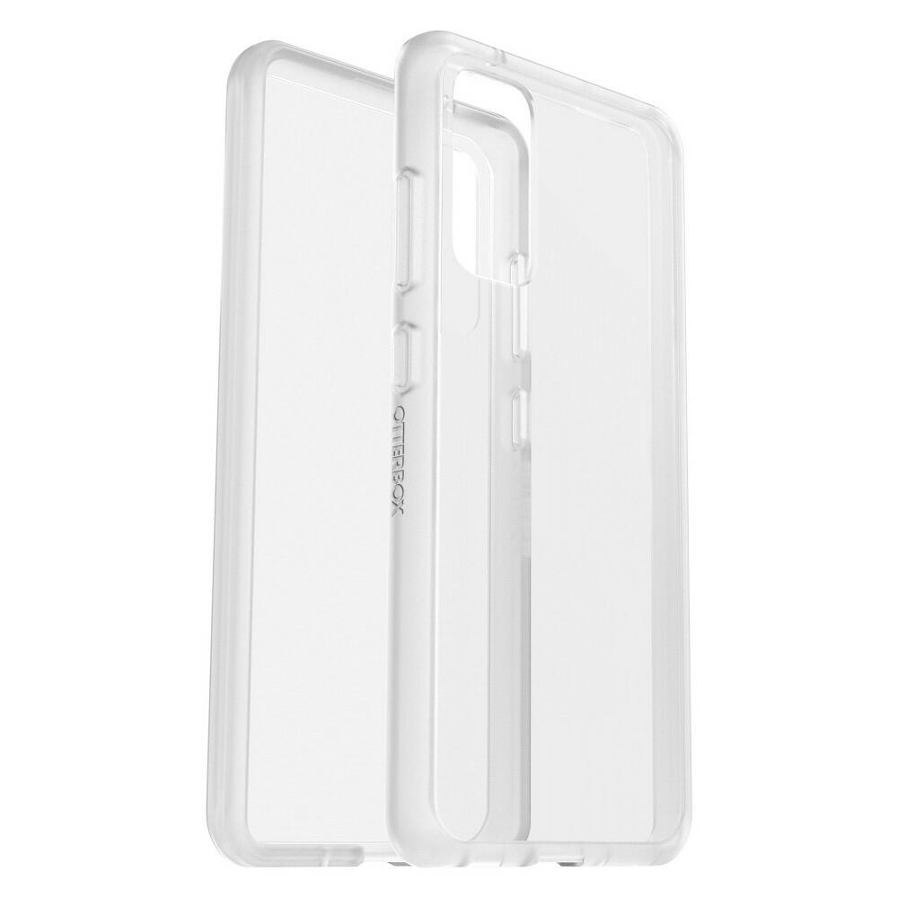 OtterBox Samsung S20 FE 5G React Phone Case - Clear: Bump-Resistant, Lightweight Design