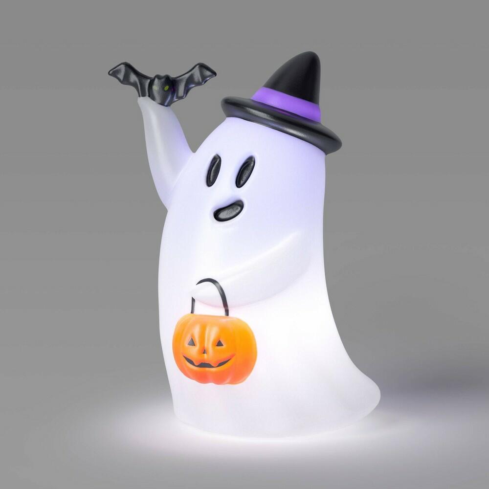 14" Light and Sound Ghost Halloween Decorative Prop - Hyde and EEK! Boutique™: Indoor Decor