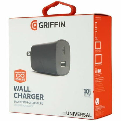 Griffin (10-Watt/2.1A) Single USB Wall Charger/Adapter