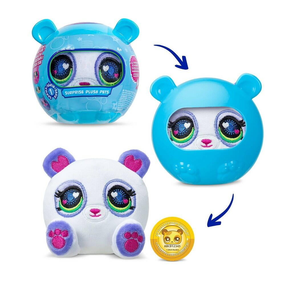 Littlest Pet Shop Surprise Reveal Collectible Plush Pet