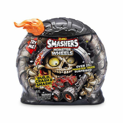 Smashers Monster Wheels Surprise Capsule Mini Figure Set