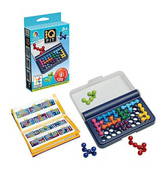 SmartGames IQ Fit 3D Travel Game with 120 Challenges