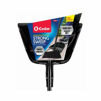 O-Cedar 12.75 in. Strong Sweep Broom, Plastic