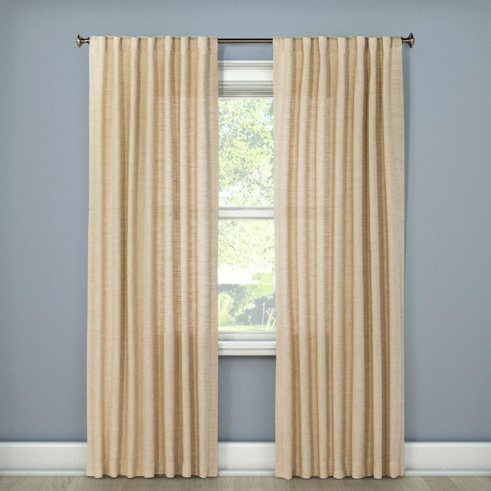 54"x95" Window Curtain Panel Cream