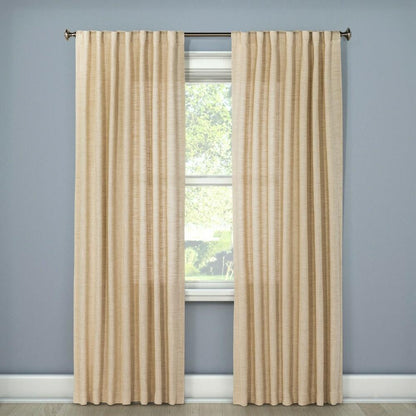 54"x95" Window Curtain Panel Cream