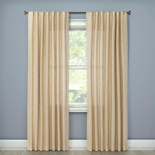 54"x95" Window Curtain Panel Cream