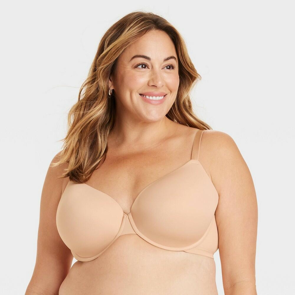 44C Auden Women's T-Shirt Bra, Pearl Tan