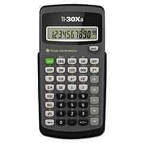 Texas Instruments TI-30xa scientific calculator