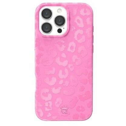 Velvet Caviar iPhone 16 Pro Max Case, Hot Pink Leopard