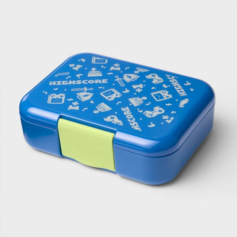 Cat & Jack Deluxe Bento Box 4pc - Blue