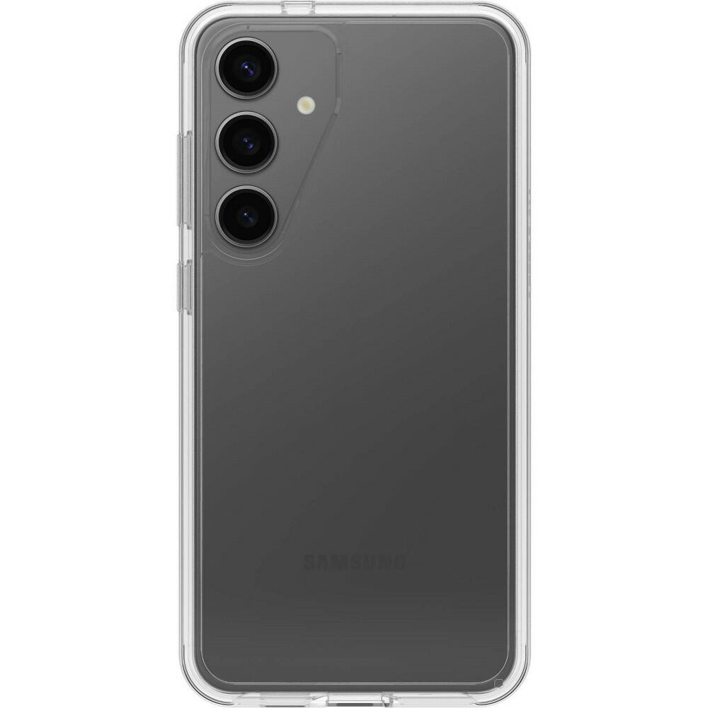 OtterBox Samsung Galaxy S24+ Symmetry Series Case - Clear: Scratch & Bump Resistant