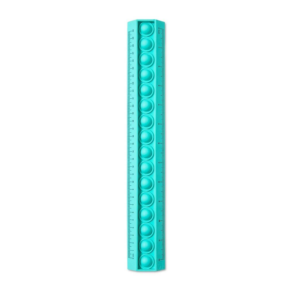 13" Acrylic Ruler Bubble Pop - Color chosen at random