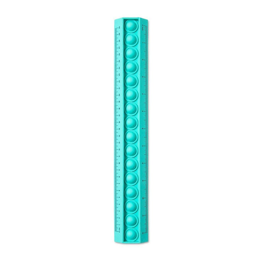 13" Acrylic Ruler Bubble Pop - Color chosen at random