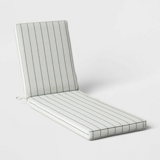 78"x24" Woven Outdoor Chaise Lounge Cushion