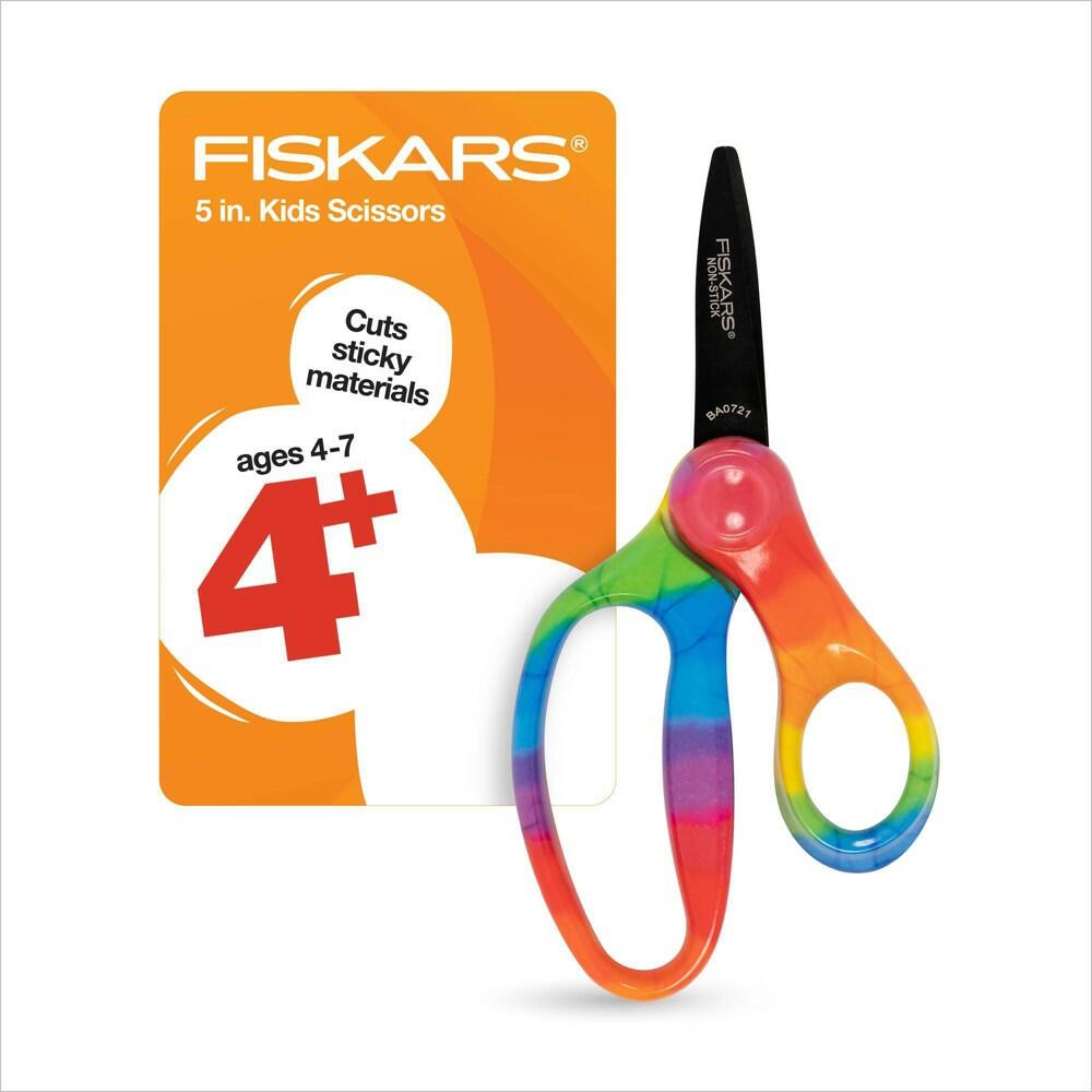 Fiskars 5" Kids' Scissors Rainbow