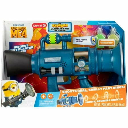 Moose Toys Despicable Me 4 Ultimate Fart Gun
