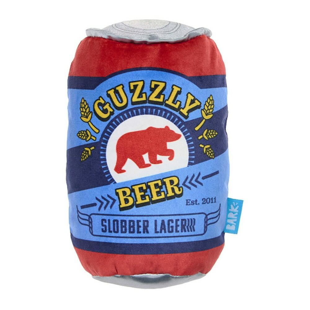 BARK Summer Guzzly Beer Dog Toy
