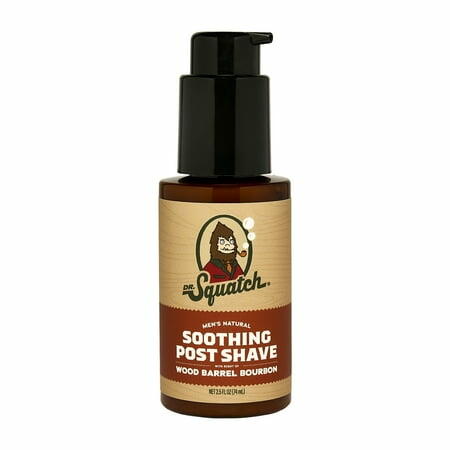 Men Dr. Squatch Wood Barrel Bourbon Post Shaving-beard-care 2.5oz
