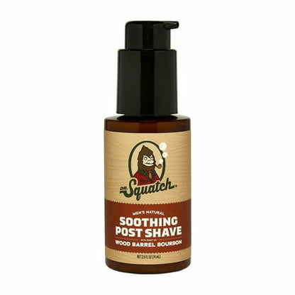Men Dr. Squatch Wood Barrel Bourbon Post Shaving-beard-care 2.5oz