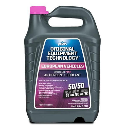Pink  50/50 Prediluted Antifreeze & Coolant  1 gal